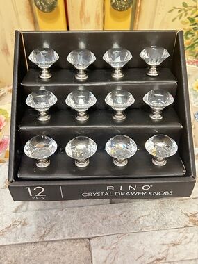 BINO Crystal Drawer Knobs.